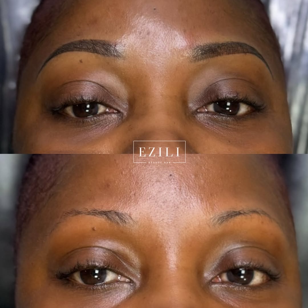 Powder brow transformation